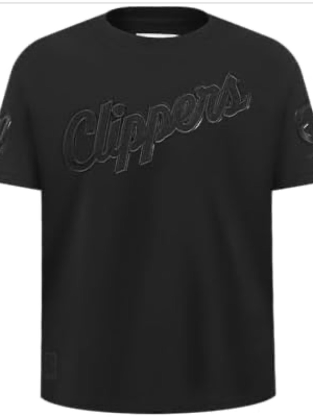 LOS ANGELES CLIPPERS MENS LARGE PRO STANDARD LUXURY COLLECTION BLACK NWT
